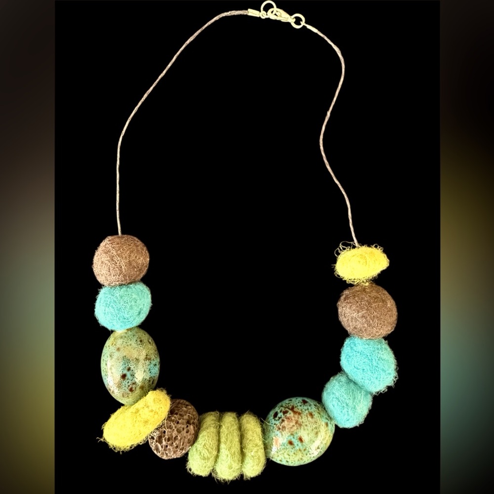 Handcrafted Multicolor Beaded Necklace